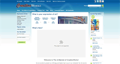 Desktop Screenshot of creationworks.com